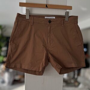 Amazon Essentials Tan Men's Flat Front Shorts